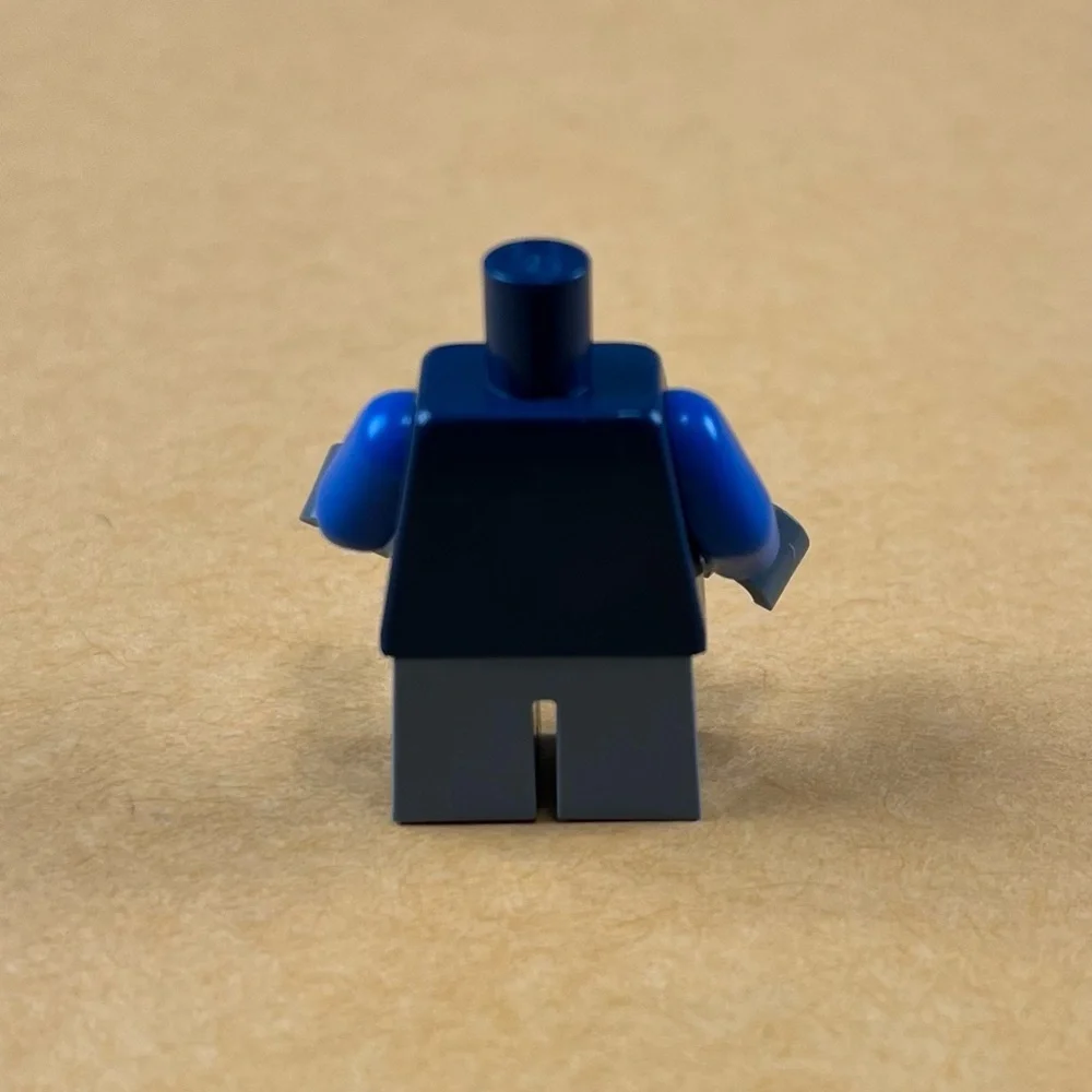 LEGO Star Wars Mandalorian Armor Plates Blue Torso Minifigure 2